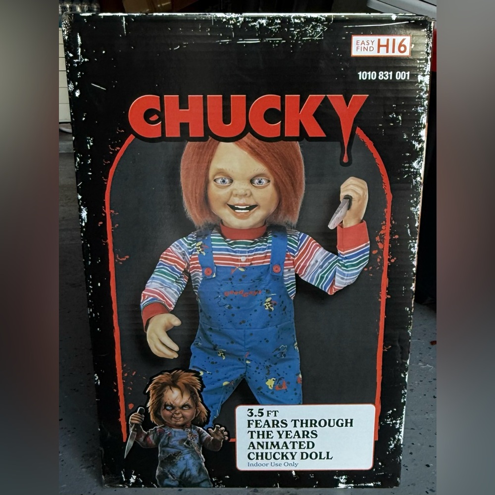 Halloween Animated Chucky Doll